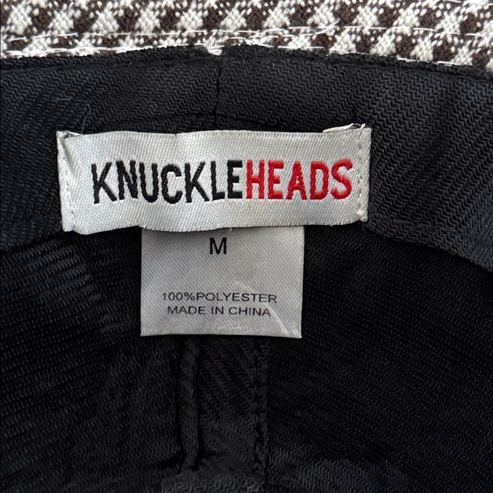 Knuckleheads Kids Houndstooth Fedora Hat Cap - Picture 3 of 6